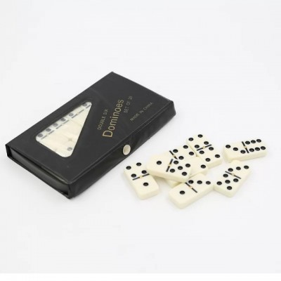 Jogo De Dominó Double Six -28 Peças